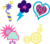 Size: 4593x4000 | Tagged: safe, artist:xebck, indigo zap, lemon zest, sour sweet, sugarcoat, sunny flare, equestria girls, g4, my little pony equestria girls: friendship games, cutie mark, cutie mark only, no pony, shadow five, simple background, transparent background, vector