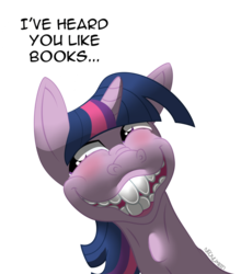 Size: 1024x1164 | Tagged: safe, artist:neoncel, twilight sparkle, pony, g4, creepy, dialogue, female, simple background, solo, text, transparent background, troll