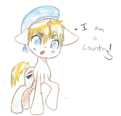 Size: 617x593 | Tagged: safe, artist:rainbowdash212, hetalia, sealand, solo