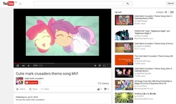 Size: 1154x689 | Tagged: safe, screencap, apple bloom, scootaloo, sweetie belle, equestria girls, g4, cutie mark crusaders, meme, youtube