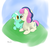 Size: 1500x1403 | Tagged: safe, artist:browwning, bon bon, lyra heartstrings, sweetie drops, earth pony, pony, unicorn, g4, adorabon, blushing, cheek kiss, cute, duo, female, kissing, lesbian, lying down, lyrabetes, mare, ship:lyrabon, shipping, smiling