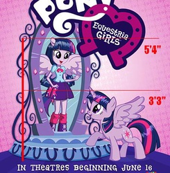 Size: 422x430 | Tagged: safe, twilight sparkle, equestria girls, g4, height, height difference, size comparison, twilight sparkle (alicorn)