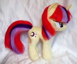 Size: 4181x3456 | Tagged: safe, artist:epicrainbowcrafts, moondancer, amending fences, g4, high res, irl, photo, plushie, solo