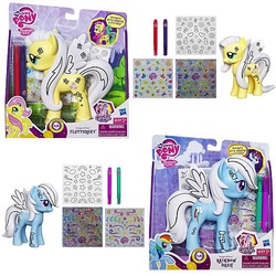 Size: 500x500 | Tagged: safe, fluttershy, rainbow dash, g4, official, design a pony, irl, photo, toy