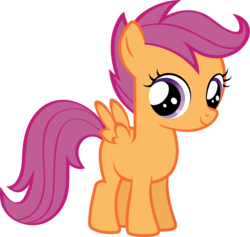 Size: 2879x2727 | Tagged: safe, scootaloo, pegasus, pony, g4, official, castle creator, female, filly, foal, high res, simple background, solo, stock vector, transparent background, vector