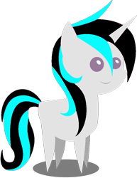 Size: 784x1018 | Tagged: safe, oc, oc only, oc:snowball, bbbff, cute, pointy ponies, recolor, solo