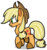 Size: 882x935 | Tagged: safe, artist:lekelbel, applejack, g4, female, solo