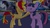 Size: 1360x768 | Tagged: safe, artist:mk513, sunset shimmer, twilight sparkle, alicorn, pony, unicorn, g4, 3d, female, gmod, kissing, lesbian, mare, ship:sunsetsparkle, shipping, twilight sparkle (alicorn)