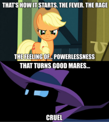 Size: 894x1000 | Tagged: safe, screencap, applejack, mare do well, g4, alfred pennyworth, batman v superman: dawn of justice, image macro, meme