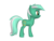 Size: 1200x900 | Tagged: safe, lyra heartstrings, pony, unicorn, ponylumen, g4, 3d, background pony, female, mare, on side, solo