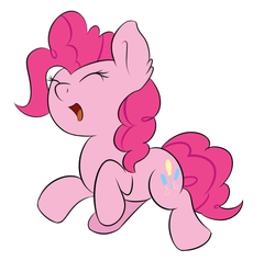 Size: 1661x1581 | Tagged: safe, artist:icy wings, pinkie pie, g4, cute, doodle, eyes closed, female, happy, solo