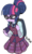 Size: 849x1410 | Tagged: safe, artist:nekubi, sci-twi, twilight sparkle, equestria girls, g4, my little pony equestria girls: friendship games, amulet, clothes, crystal prep academy uniform, female, glasses, hair bun, magic capture device, necktie, pleated skirt, school tie, school uniform, schoolgirl, simple background, skirt, solo, white background