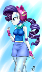 Size: 500x852 | Tagged: safe, artist:pia-sama, rarity, equestria girls, g4, my little pony equestria girls: friendship games, armpits, female, solo