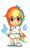 Size: 600x1000 | Tagged: safe, artist:joycall6, rainbow dash, human, g4, female, humanized, maplestory2, solo