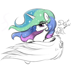 Size: 4880x4624 | Tagged: safe, artist:thelunarmoon, princess celestia, g4, absurd resolution, female, solo