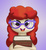 Size: 3060x3298 | Tagged: safe, artist:seenty, twist, g4, book, bookworm, female, glasses, high res, solo