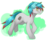 Size: 500x401 | Tagged: safe, artist:tomocreations, oc, oc only, oc:the living tombstone, earth pony, pony, fanart, flowerbuttpony, headphones, solo, thelivingtombstone