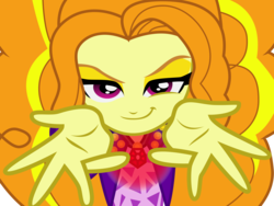 Size: 3000x2250 | Tagged: safe, artist:alicornoverlord, adagio dazzle, equestria girls, g4, my little pony equestria girls: rainbow rocks, .svg available, female, gem, high res, looking at you, reaching, siren gem, smiling, solo, vector