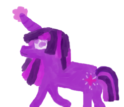 Size: 739x638 | Tagged: safe, artist:bxnnibel, twilight sparkle, g4, female, solo