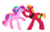 Size: 1225x794 | Tagged: safe, artist:carouselunique, big macintosh, princess cadance, earth pony, pony, g4, cadmac, male, shipping, stallion, straight, teenager