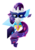 Size: 500x707 | Tagged: safe, artist:ii-art, radiance, rarity, pony, unicorn, g4, power ponies (episode), female, power ponies, simple background, solo, transparent background
