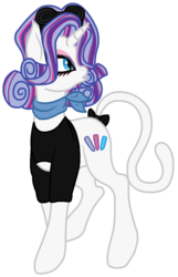 Size: 832x1294 | Tagged: safe, artist:flamefyre1235, cat pony, original species, catrine demew, monster high, ponified, solo