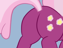 Size: 900x700 | Tagged: safe, artist:thorheim, cheerilee, earth pony, pony, g4, butt, butt focus, butt only, female, flowerbutt, plot, solo