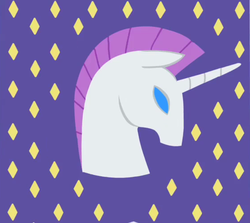 Size: 560x500 | Tagged: artist needed, safe, pony, unicorn, g4, hearth's warming eve (episode), flag, no pony, unicorn tribe, unicornia