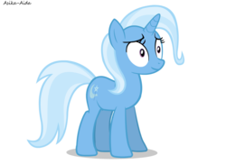 Size: 1238x900 | Tagged: safe, artist:asika-aida, trixie, pony, unicorn, g4, female, mare, simple background, solo, transparent background, vector