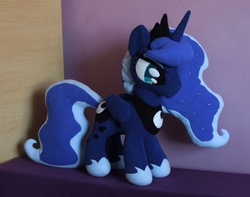 Size: 2121x1668 | Tagged: safe, artist:adamar44, princess luna, alicorn, pony, g4, irl, photo, plushie, solo