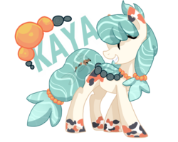 Size: 1024x819 | Tagged: safe, artist:midnightsketches, oc, oc only, oc:kaya, original species, simple background, solo, transparent background