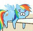 Size: 108x100 | Tagged: safe, part of a set, rainbow dash, g4, emoticon