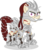Size: 2889x3377 | Tagged: safe, artist:vector-brony, oc, oc only, oc:rampage, earth pony, pony, fallout equestria, fallout equestria: project horizons, armor, barbed wire, high res, metal, party time mintals, simple background, spikes, transparent background, vector