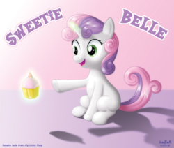 Size: 1370x1160 | Tagged: safe, artist:icezer, sweetie belle, g4, female, solo