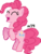Size: 280x372 | Tagged: dead source, safe, artist:idioticbat, pinkie pie, earth pony, pony, g4, ^^, eyes closed, female, pixel art, solo