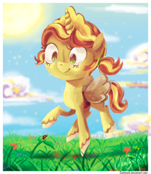 Size: 2280x2631 | Tagged: safe, artist:ovelayotli, oc, oc only, oc:autumn wheel, female, filly, high res, solo