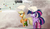 Size: 3500x2000 | Tagged: safe, artist:ncmares, applejack, twilight sparkle, alicorn, pony, ask majesty incarnate, g4, clothes, dialogue, female, grin, high res, mare, open mouth, pillow, raised hoof, socks, striped socks, twilight sparkle (alicorn)