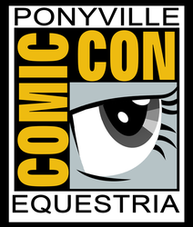 Size: 500x590 | Tagged: safe, artist:pixelkitties, pony, comic con, eye, ponified, san diego comic con