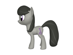 Size: 1200x900 | Tagged: safe, octavia melody, earth pony, pony, ponylumen, g4, 3d, 3d pony creator, female, mare, on side, solo