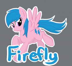 Size: 1280x1182 | Tagged: safe, artist:velocityraptor, firefly, pegasus, pony, g1, g4, female, g1 to g4, generation leap, solo