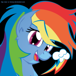 Size: 2500x2500 | Tagged: safe, artist:big-mac-a-brony, rainbow dash, g4, female, high res, solo