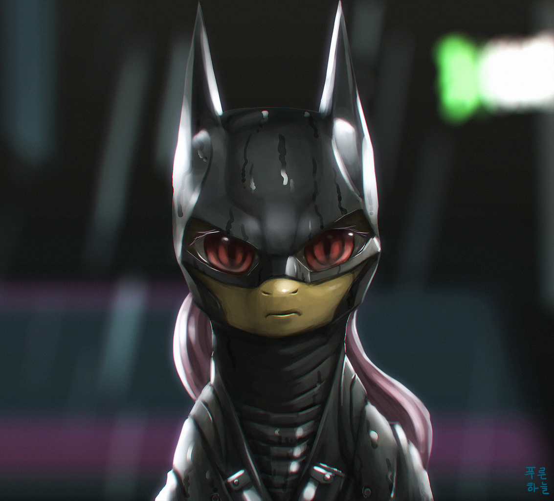 fluttershy batman