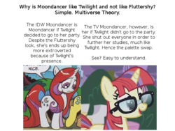 Size: 640x480 | Tagged: safe, idw, moondancer, amending fences, g4, headcanon, meta, multiverse, theory