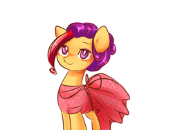 Size: 1280x960 | Tagged: safe, artist:sugarberry, apple spice, pony, g3, clothes, dress, solo