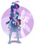 Size: 1280x1656 | Tagged: safe, artist:cute-panda-co, twilight sparkle, equestria girls, g4, clothes, dress, female, gala dress, hat, solo, steampunk, top hat