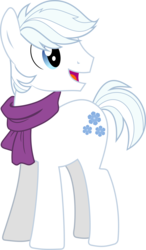 Size: 3500x6000 | Tagged: safe, artist:anonimowybrony, double diamond, g4, the cutie map, .svg available, absurd resolution, clothes, inkscape, male, open mouth, purple, scarf, simple background, solo, transparent background, vector, white