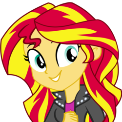 Size: 4000x4000 | Tagged: safe, artist:anonimowybrony, sunset shimmer, equestria girls, g4, my little pony equestria girls: rainbow rocks, .svg available, absurd resolution, clothes, cute, female, fist, inkscape, shimmerbetes, simple background, solo, transparent background, vector