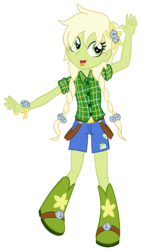 Size: 768x1355 | Tagged: safe, artist:habijob, oc, oc only, oc:shallow phip cucumber, equestria girls, g4, boots, equestria girls-ified, shoes, solo