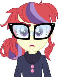 Size: 815x1078 | Tagged: artist needed, safe, edit, moondancer, sci-twi, twilight sparkle, equestria girls, g4, equestria girls-ified, female, recolor, simple background, solo, transparent background