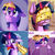 Size: 2000x1993 | Tagged: safe, artist:discorded, twilight sparkle, alicorn, pony, g4, my little pony: friendship is magic, party pooped, :i, :|, comic, female, mare, quesadilla, they're just so cheesy, twilight sparkle (alicorn), vore